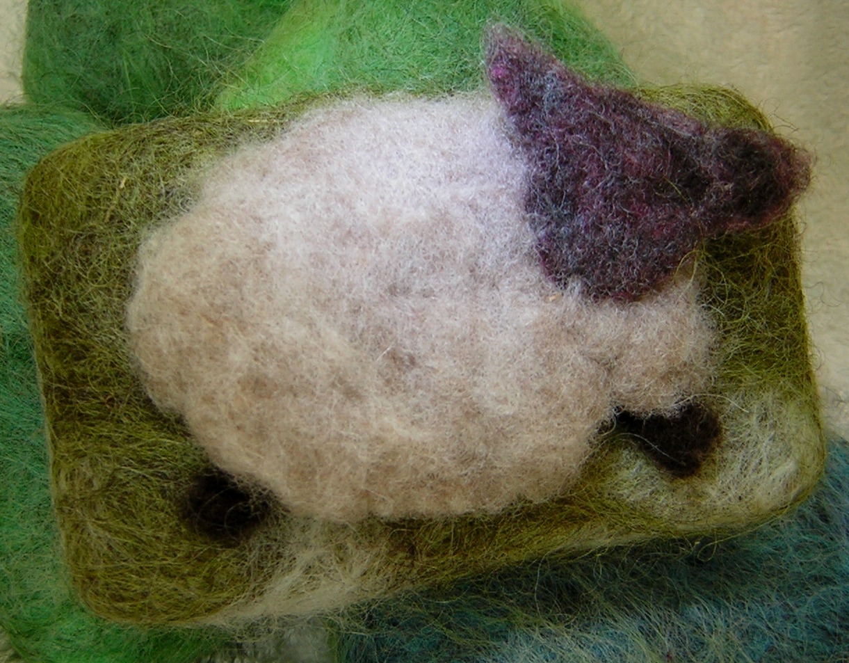 Wooly Lamb Decorative Soap